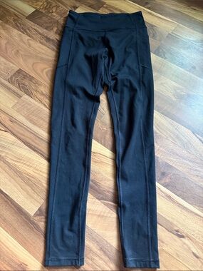 Victoria's Secret Black High-Waist Leggings with side pockets